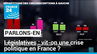 Législatives : vit-on une crise politique en France ? Parlons-en avec J. Guarrigues et L. Jakubowicz