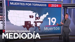 Ya van 19 muertos por tornados en 2024, que trajo una temporada inusualmente activa