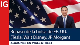 WALT DISNEY CO. 🔴 Estreno: Análisis de las ACCIONES protagonistas en Wall Street (Tesla, Walt Disney, JP Morgan)