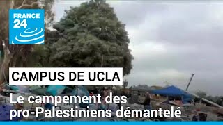 Mobilisation en soutien à Gaza à UCLA : le campement des pro-Palestiniens démantelé