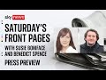 Press Preview: Saturday's papers