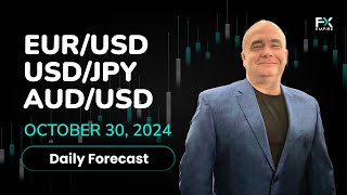 AUD/USD EUR/USD, USD/JPY, AUD/USD Price Forecast Today: Euro, Yen, Dollar Technical Analysis (October 30)