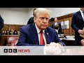 Donald Trump faces second day of hush-money trial | BBC News