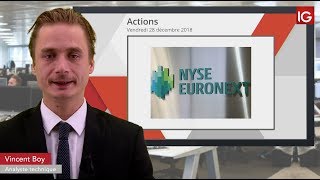 EURONEXT Bourse - EURONEXT, possible rachat de la bourse d’Oslo - IG 28.12.2018
