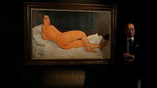 SOTHEBY S Modigliani nude fetches $157.2 million at Sotheby's auction