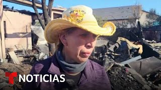 Fuego arrasa con la casa de una familia hispana en Arizona | Noticias Telemundo