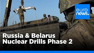 Russia and Belarus kick off second phase of nuclear weapon drills
