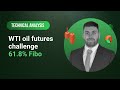 Technical Analysis: 25/01/2024 - WTI oil futures challenge 61.8% Fibo