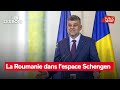 La Roumanie entre dans l'espace Schengen