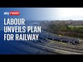 Shadow transport secretary Louise Haigh delivers speech on Labour’s plan for railways