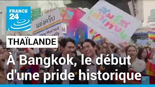Thaïlande : coup d&#39;envoi du mois des fiertés, avant une légalisation du mariage homosexuel