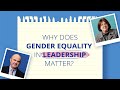 Why does gender equality in leadership matter?