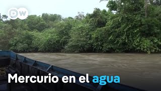 La minería ilegal destruye la ribera del río Atrato en Colombia