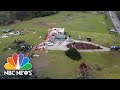 Watch: Drone video shows destruction in Georgia after severe storms hit the state