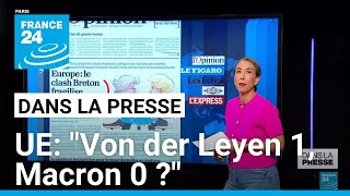 Commission européenne: &quot;La France fragilisée?&quot; • FRANCE 24