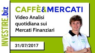 A2A Caffè&Mercati - Oggi relazioni semestrali per A2A, Fineco, Ferragamo e Saras