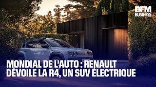 RENAULT Mondial de l&#39;Auto : Renault dévoile la R4, un SUV électrique