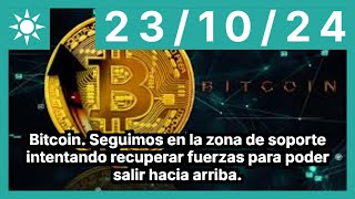 BITCOIN Bitcoin. Seguimos en la zona de soporte intentando recuperar fuerzas para poder salir hacia arriba.