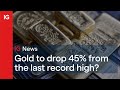 Gold price to drop 45% from the last record high? 📉