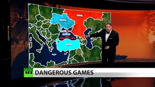 W Is NATO trying to provoke Russia w/ war games in Black Sea? (Full show)
