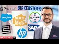 Märkte am Morgen: Bayer, SAP, Salesforce, Birkenstock, Palantir, HP, C3.ai