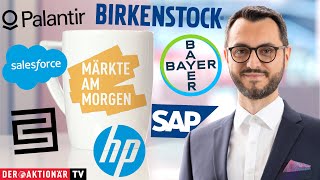 BAYER AG NA O.N. Märkte am Morgen: Bayer, SAP, Salesforce, Birkenstock, Palantir, HP, C3.ai