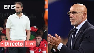 🔴📡 Ruedas de prensa de los entrenadores de España e Inglaterra al término de la final de la Eurocopa