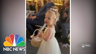 Bride’s Brother-In-Law Secretly Learns ASL Before Wedding In Order To Include Deaf Flower Girl