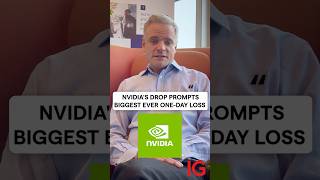 NVIDIA CORP. Why did NVIDIA suffer its largest ever one day drop? #NVIDIA #NVDA #Stocks