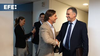 Lacalle Pou recibe a Yamandú Orsi para dar inicio a la transición en Uruguay