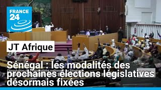 Sénégal : les modalités des prochaines élections législatives désormais fixées • FRANCE 24