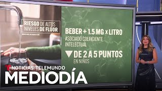 FLUOR CORP. Autoridades alertan sobre el impacto de los niveles elevados del flúor en los niños