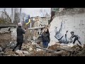 Banksy in der Ukraine: Zeigt ein Bild Wladimir Putin?