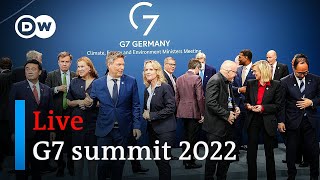 Live: World leaders meet for G7 summit 2022 | DW News