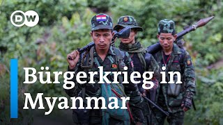 In Myanmar kämpfen Exilregierung und Warlords gemeinsam gegen die Militärjunta | DW Nachrichten