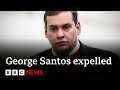 George Santos expelled from Congress in historic vote| BBC News