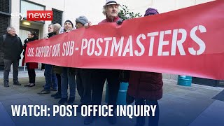 Watch live: Post Office Horizon inquiry continues