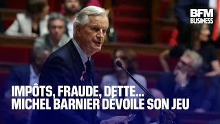 Impôts, fraude, dette… Michel Barnier dévoile son jeu