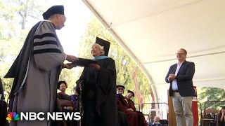 105-year-old woman receives master’s degree from Stanford