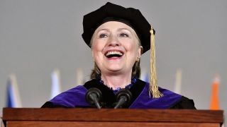 WELLESLEY BANCORP INC. Hillary Clinton takes aim at Trump at Wellesley Commencement