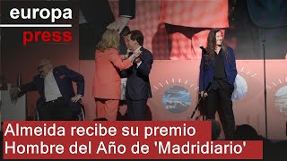 S&U PLC [CBOE] Almeida recibe su premio Hombre del Año de &#39;Madridiario&#39; a ritmo de chotis