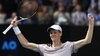 SINNER AG O.N. Jannik Sinner élimine Novak Djokovic de l&#39;Open d&#39;Australie