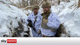 The Britons on Ukraine&#39;s frozen frontline
