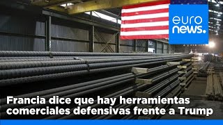 La ministra de Comercio francesa señala herramientas comerciales defensivas si Trump impone …