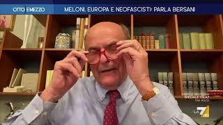 Europee, Bersani: &quot;Non è momento pettinare bambole ma andare a votare&quot;