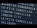 Lufthansa cancela cientos de vuelos mientras su personal de tierra hace huelga en cinco aeropuertos