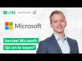 Aandeel Microsoft: tijd om te kopen?  | LYNX Beursflash