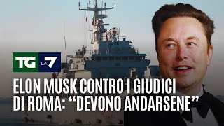 ELON AB [CBOE] Elon Musk contro i giudici di Roma: “devono andarsene”