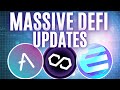 MAJOR Polygon news!! Near Protocol drops HUGE SHARDING PROJECT!! MASSIVE Aave DEFI update!!