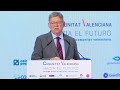 Puig confía en que la Comunitat Valenciana puede ser autosuficiente en energía a medio plazo
